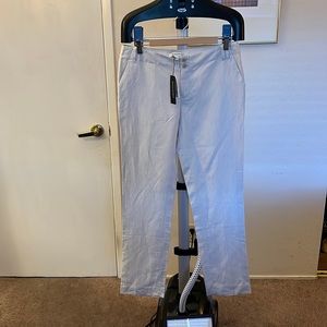 Banana Republic. Martin fit. Silk and linen pants. NWT. Size 10